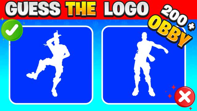 GUESS THE LOGO PARKOUR 🎭🎵 FASHION SHOW