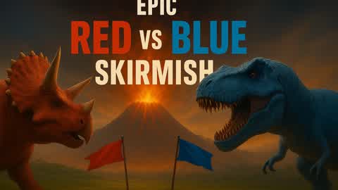 EPIC RED VS BLUE SKIRMISH