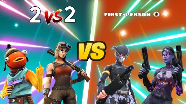 🔫 Gunfight - 2v2 First Person Mode