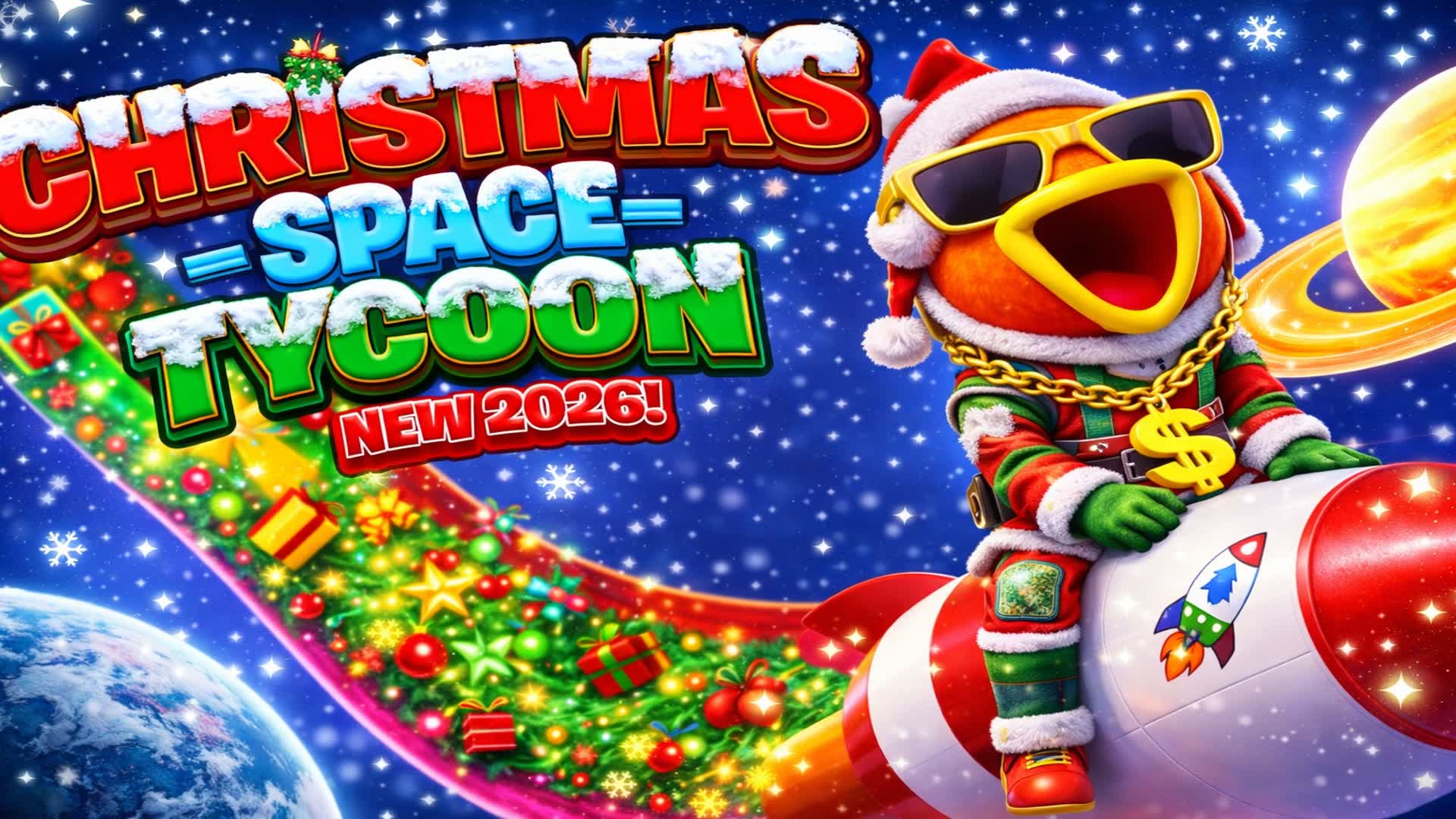 🎄 CHRISTMAS SPACE TYCOON 🎄[NEW]