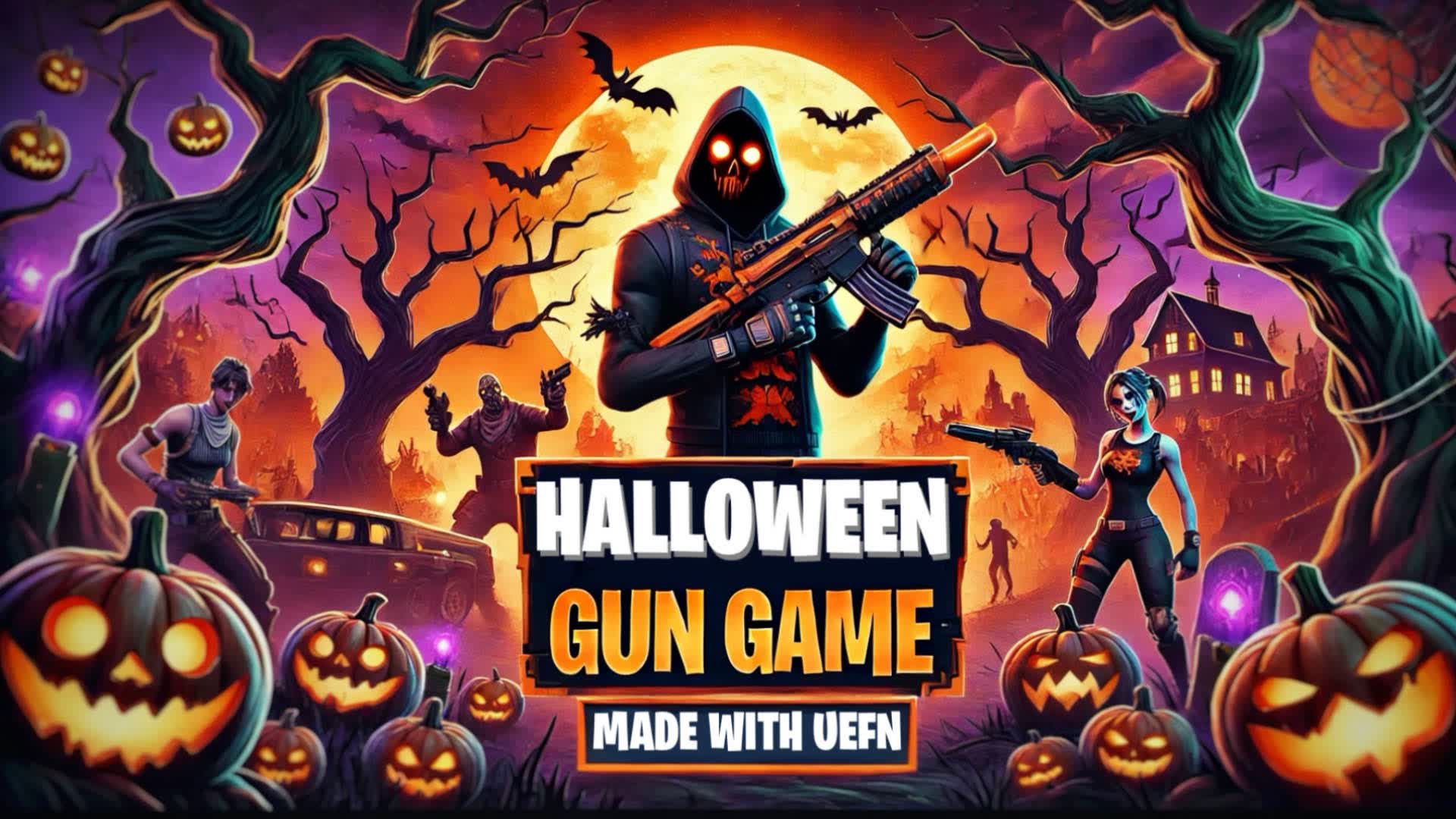 🎃 GUN GAME 🔫 HALLOWEEN ONE SHOT