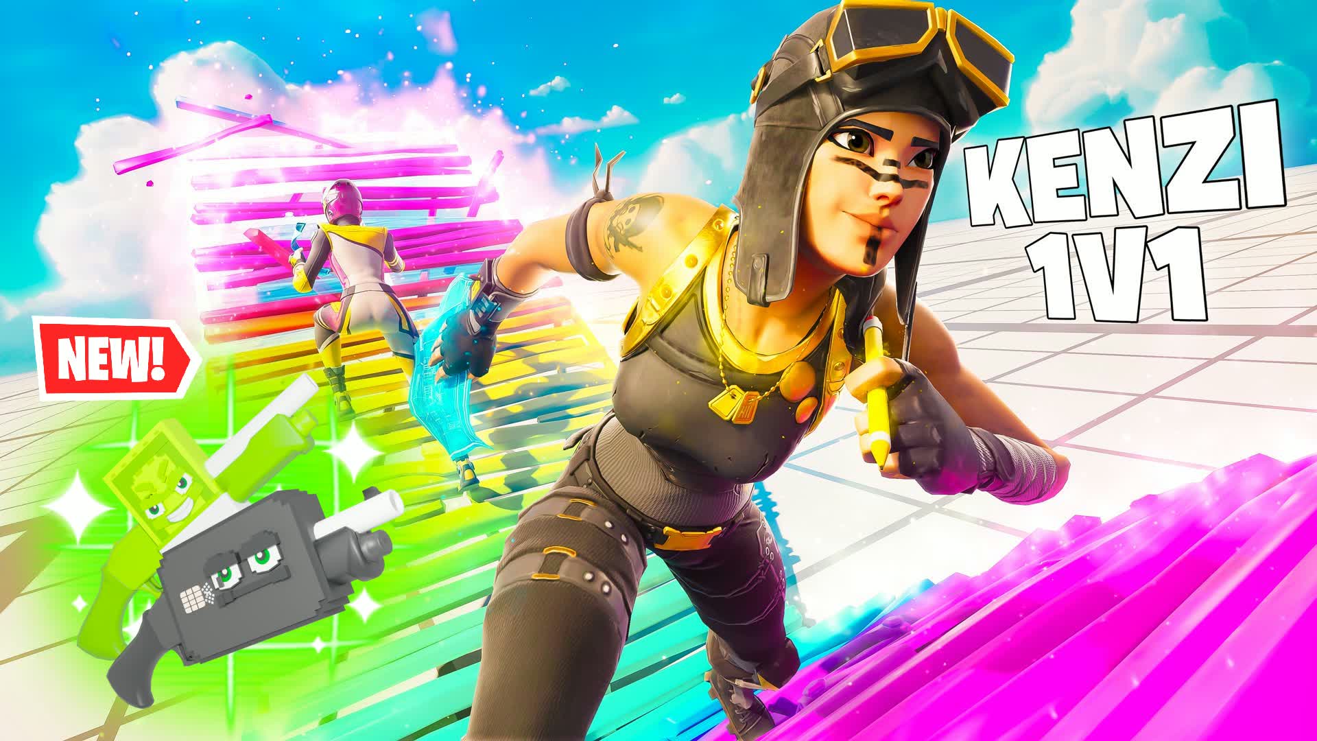 KENZI 1V1 BUILDFIGHTS (200 PUMPS)