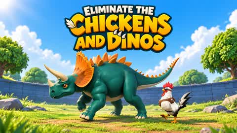 Eliminate the chickens and dinos