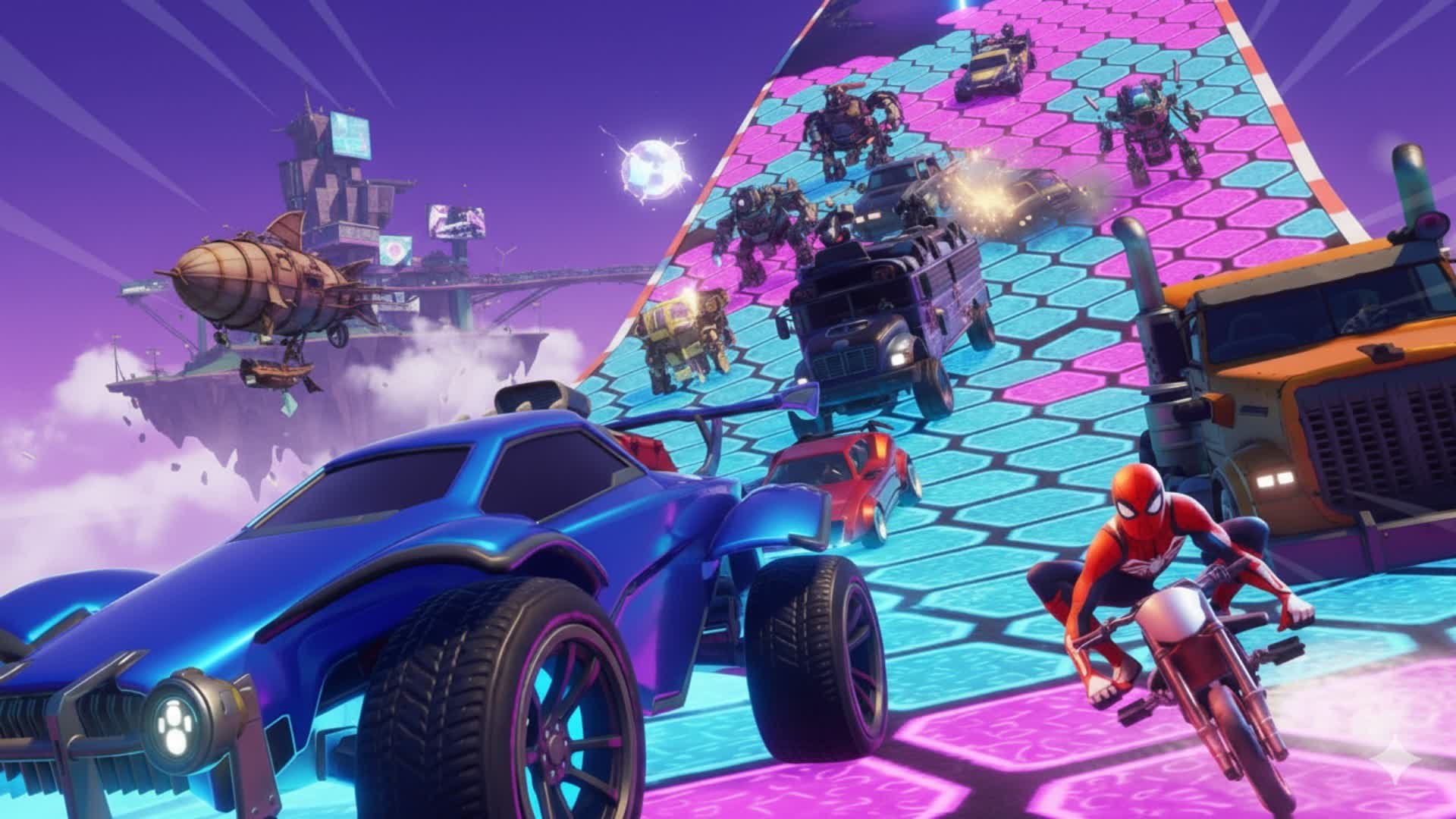 Car Ramp 7167-3459-6137 by zhfn - Fortnite Creative Map Code - Fortnite.GG