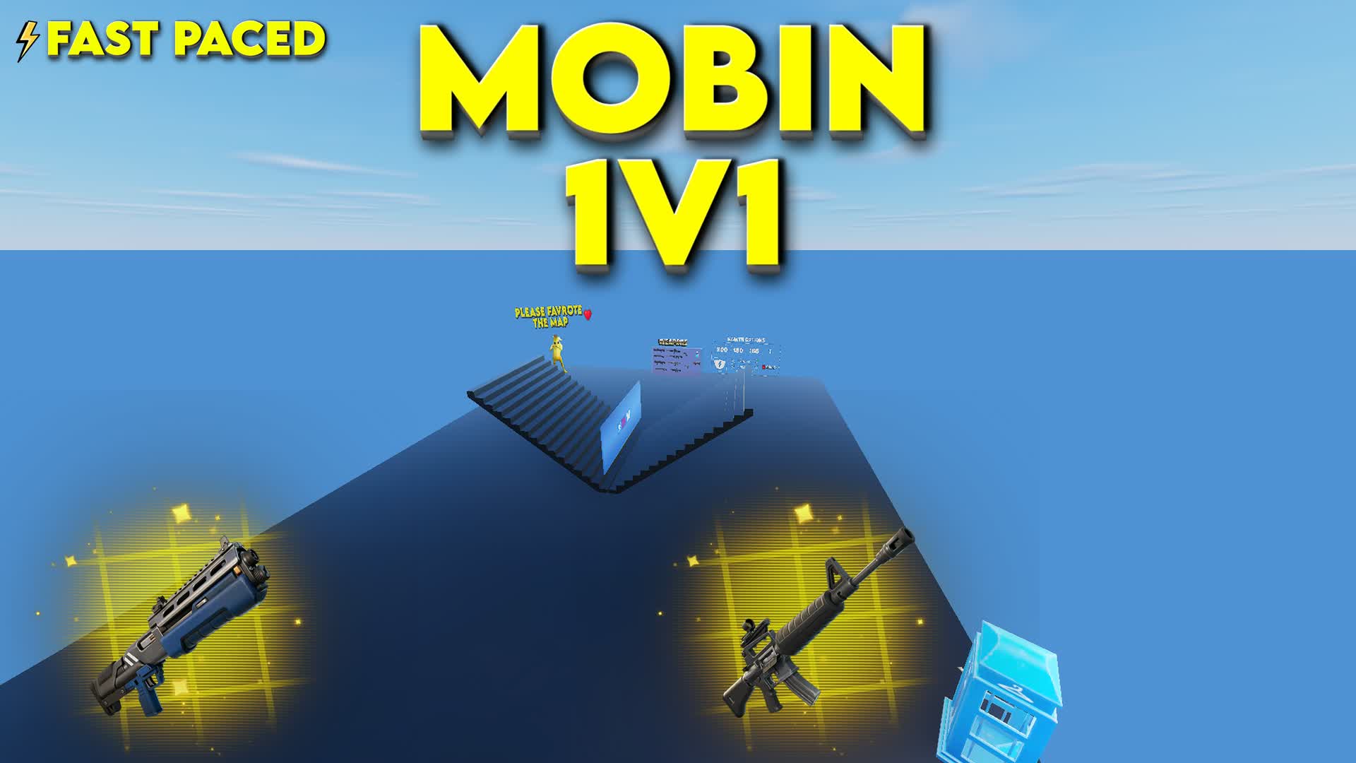 Mobin 1v1ビルドファイト (200ポンプ)