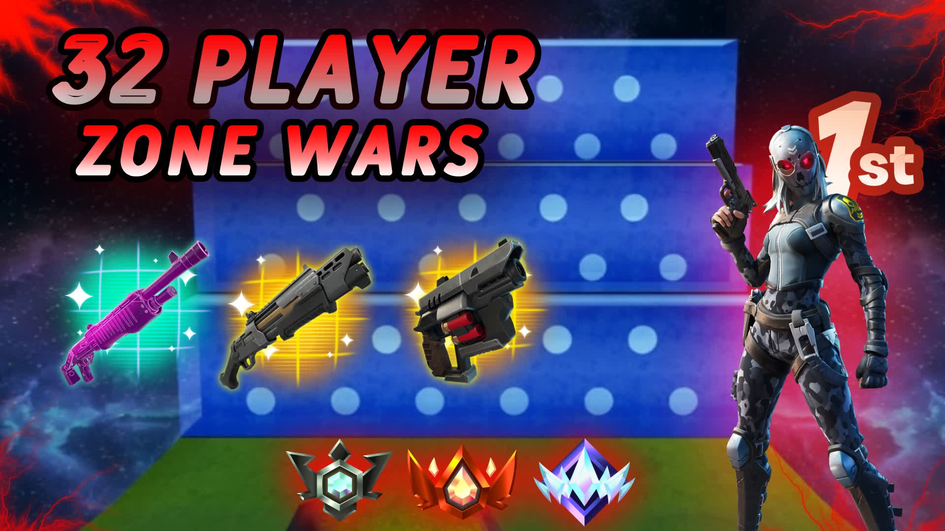 32 Players Cup Zone Wars