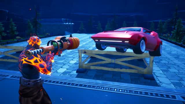 HAUNTED ROCKETS VS CARS