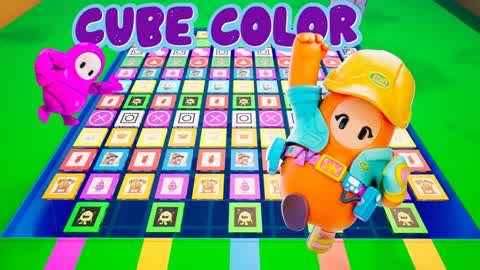 FALL GUYS CUBE COLOR 🎉