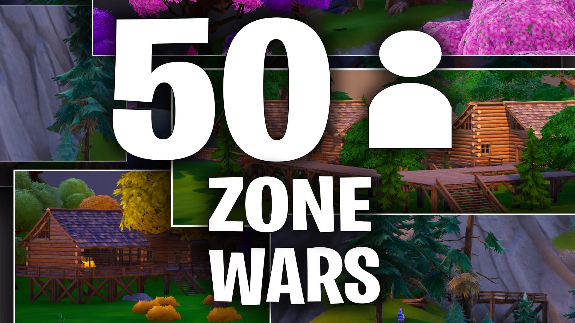 50 PLAYERS ZONE WARS!! 5097-8831-5794 by elisfn - Fortnite Creative Map ...
