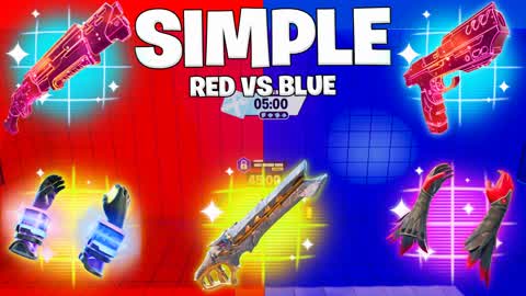 SIMPLE RED VS BLUE 🔴🔵