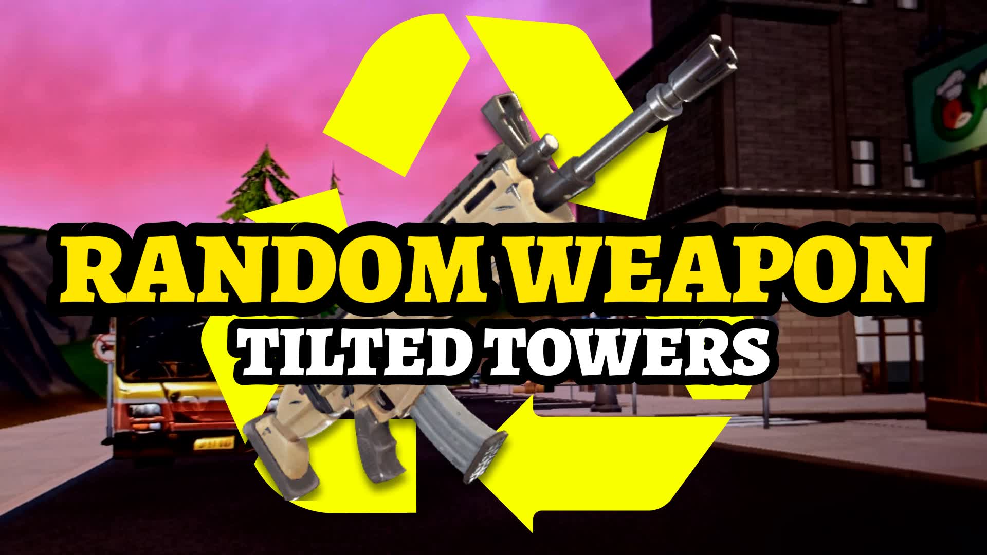 Tilted Towers random weapon FFA