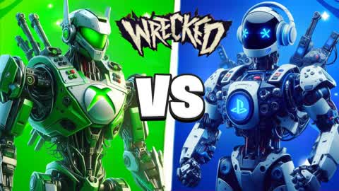 WRECKED XBOX VS PLAYSTATION💚💙