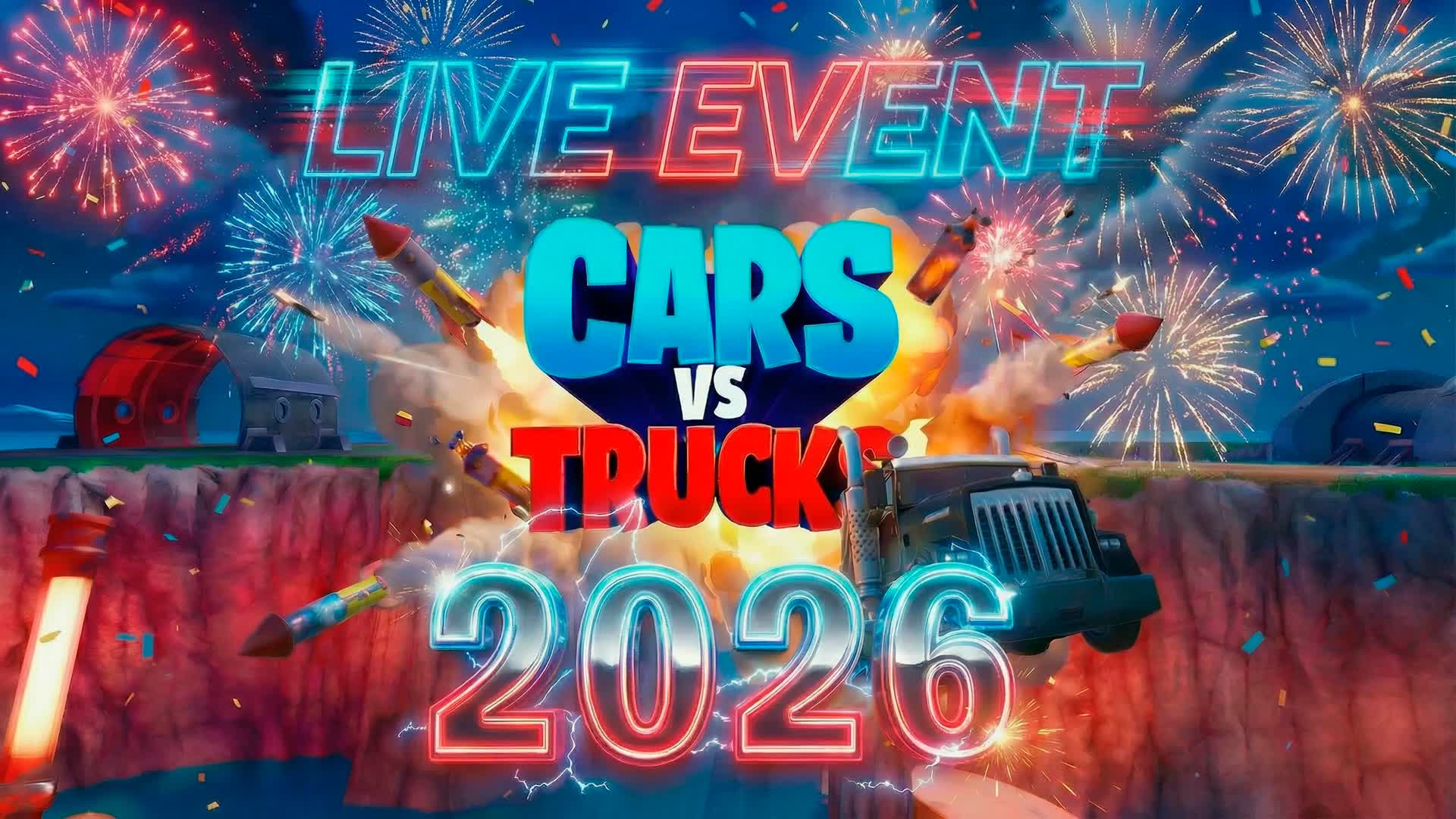 CARS VS TRUCKS - LIVE EVENT🎉