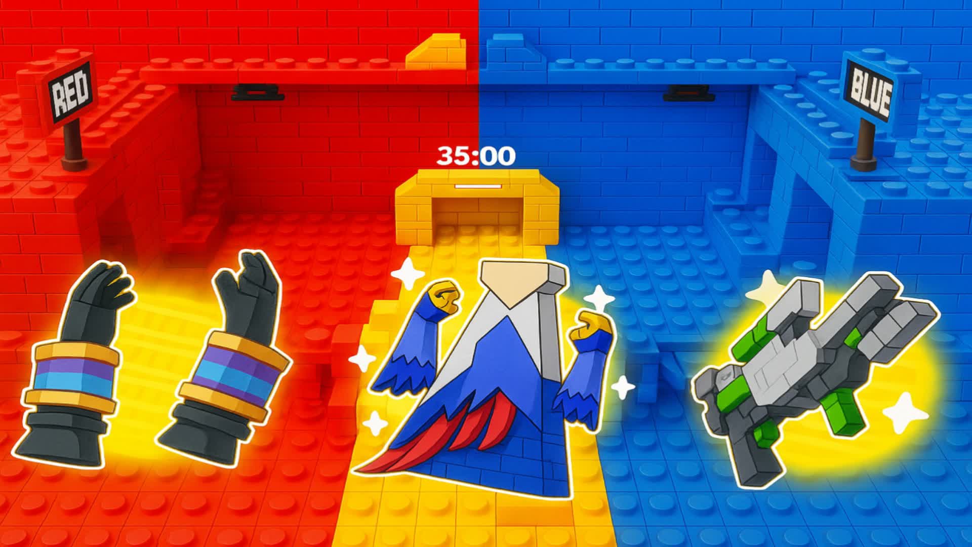 CONSTRUCTOR RED VS BLUE 🔴🔵