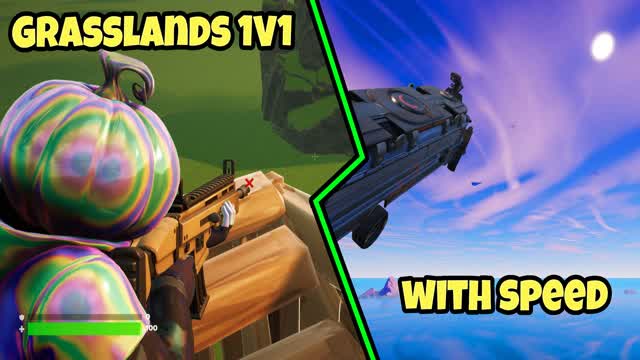 Capture 1 – Grasslands 1v1/FFA map with speed