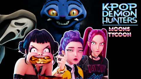 KPOP HUNTERS IN MOONS TYCOON 🌒