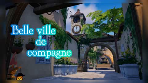 Belle ville de compagne