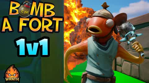 Bomb a fort 1v1