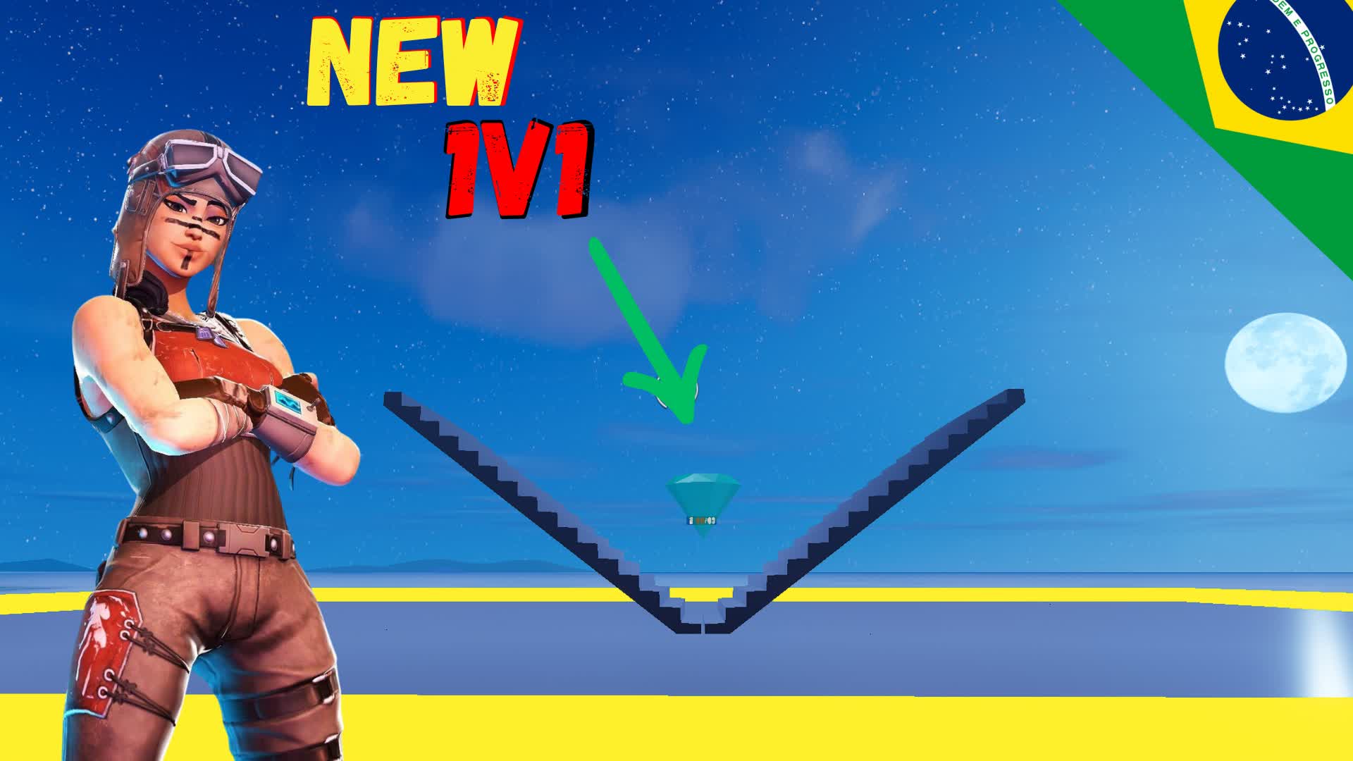1v1 BR 🔫🔫🔫