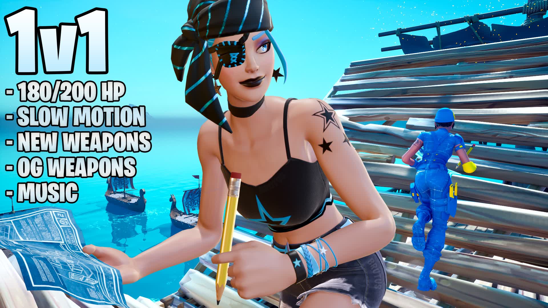 Pirates 1v1 Build Fights