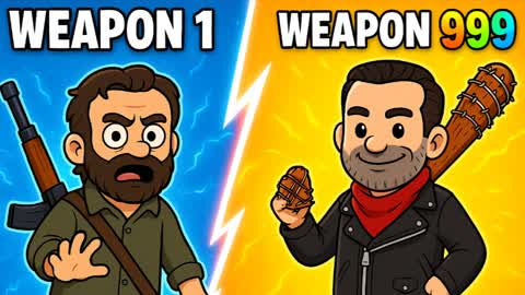 GUN GAME🎯FIRST PERSON🔫 - TWDU