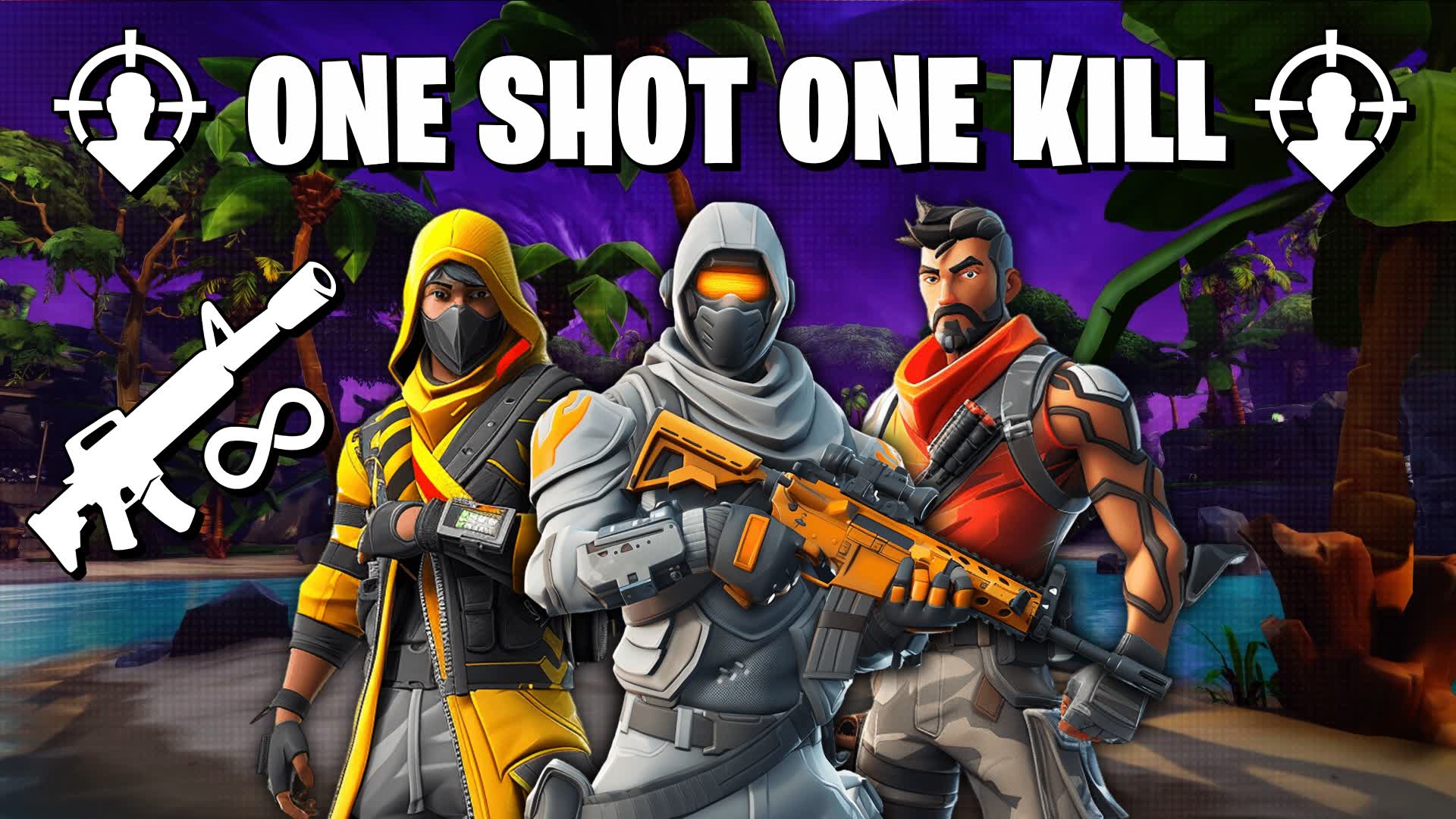 GUN GAME 😎 ONE SHOT 🔫