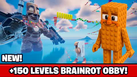 FUN +150 LEVEL BRAINROT OBBY!