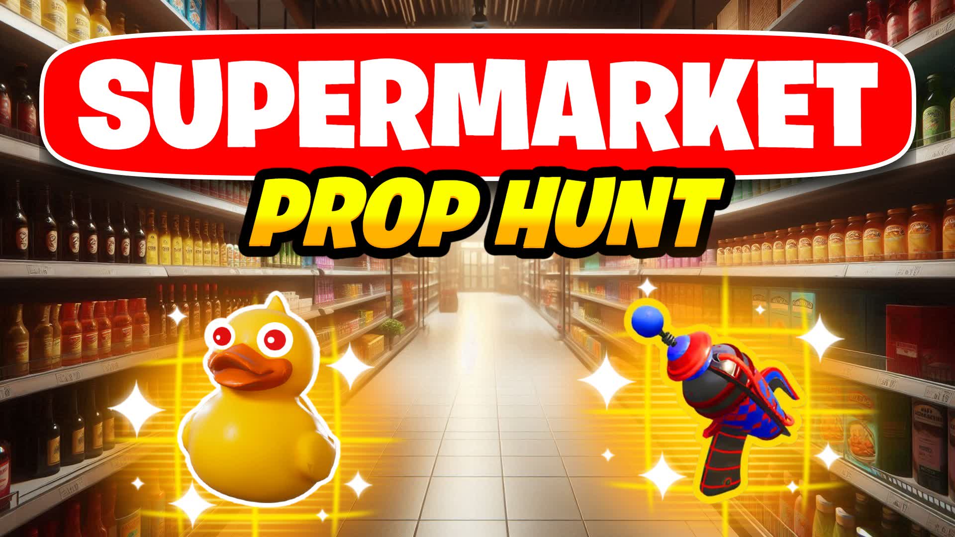 SUPERMARKET PROP HUNT 🛒 hide and seek