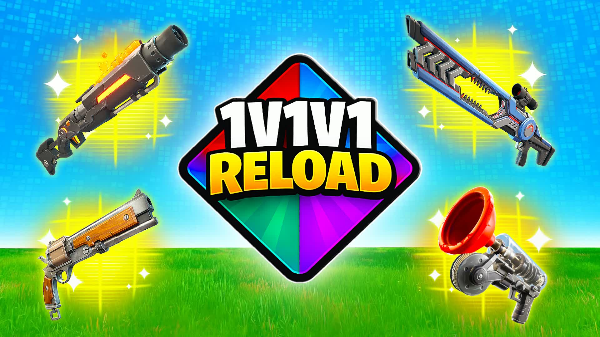 1V1V1 1V1 SUPER WITH ALL GUNS
