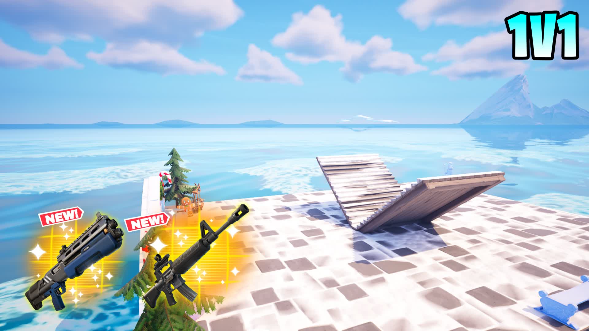 🎁 1v1 Build Fights Winter Christmas