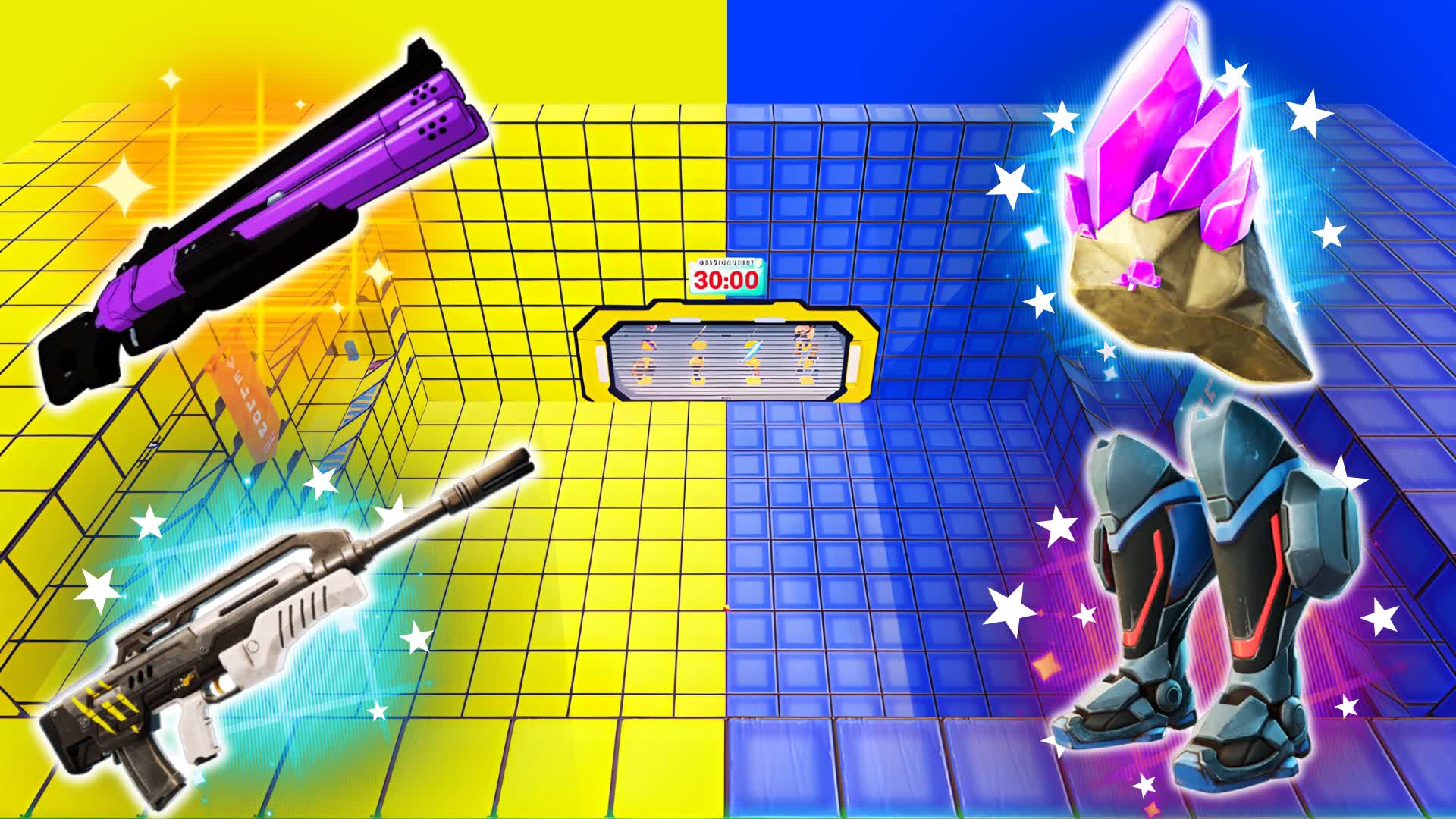 SIMPLE BLUE VS YELLOW 🔵🌕