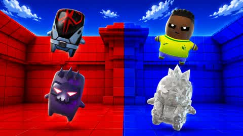 RED VS BLUE 🔴🔵 THE BIGGEST!