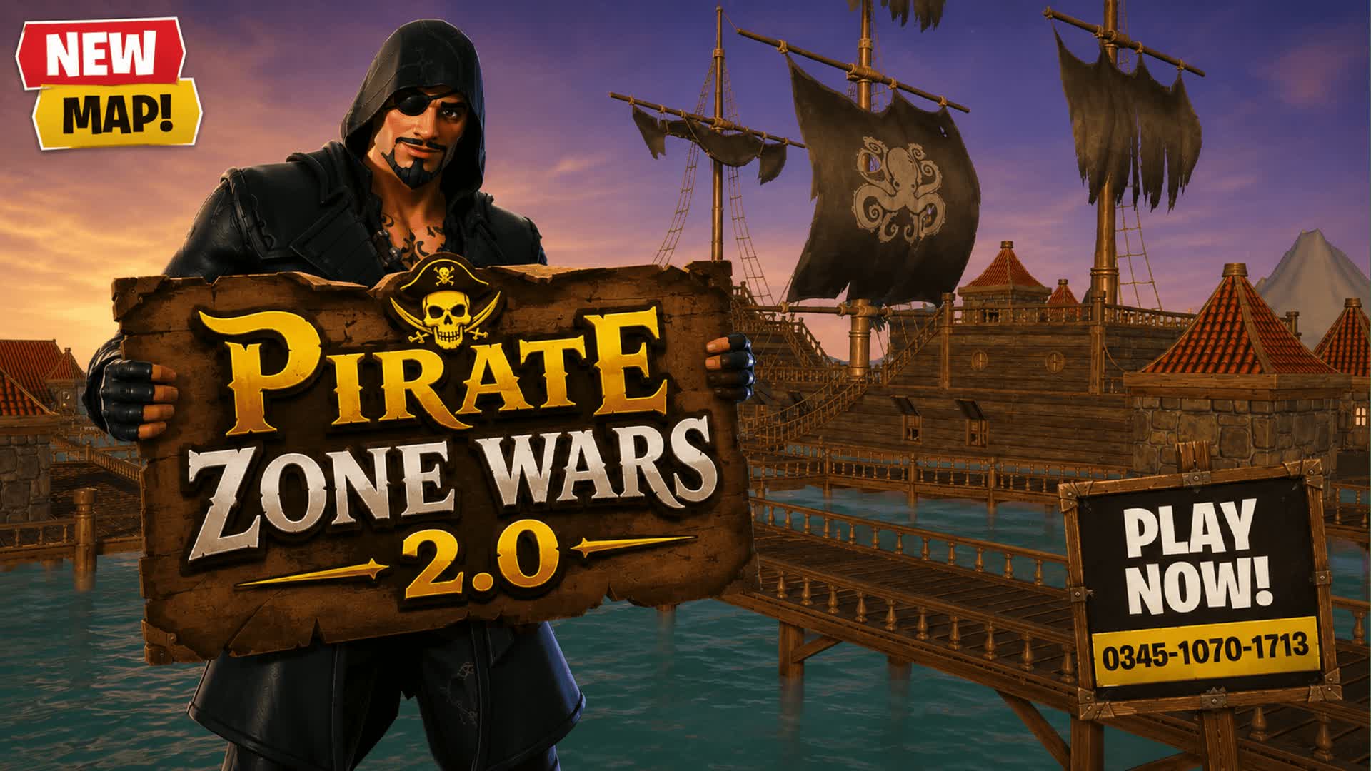 50 PLAYER PIRATE ZONE WARS 2.0 (FFA)