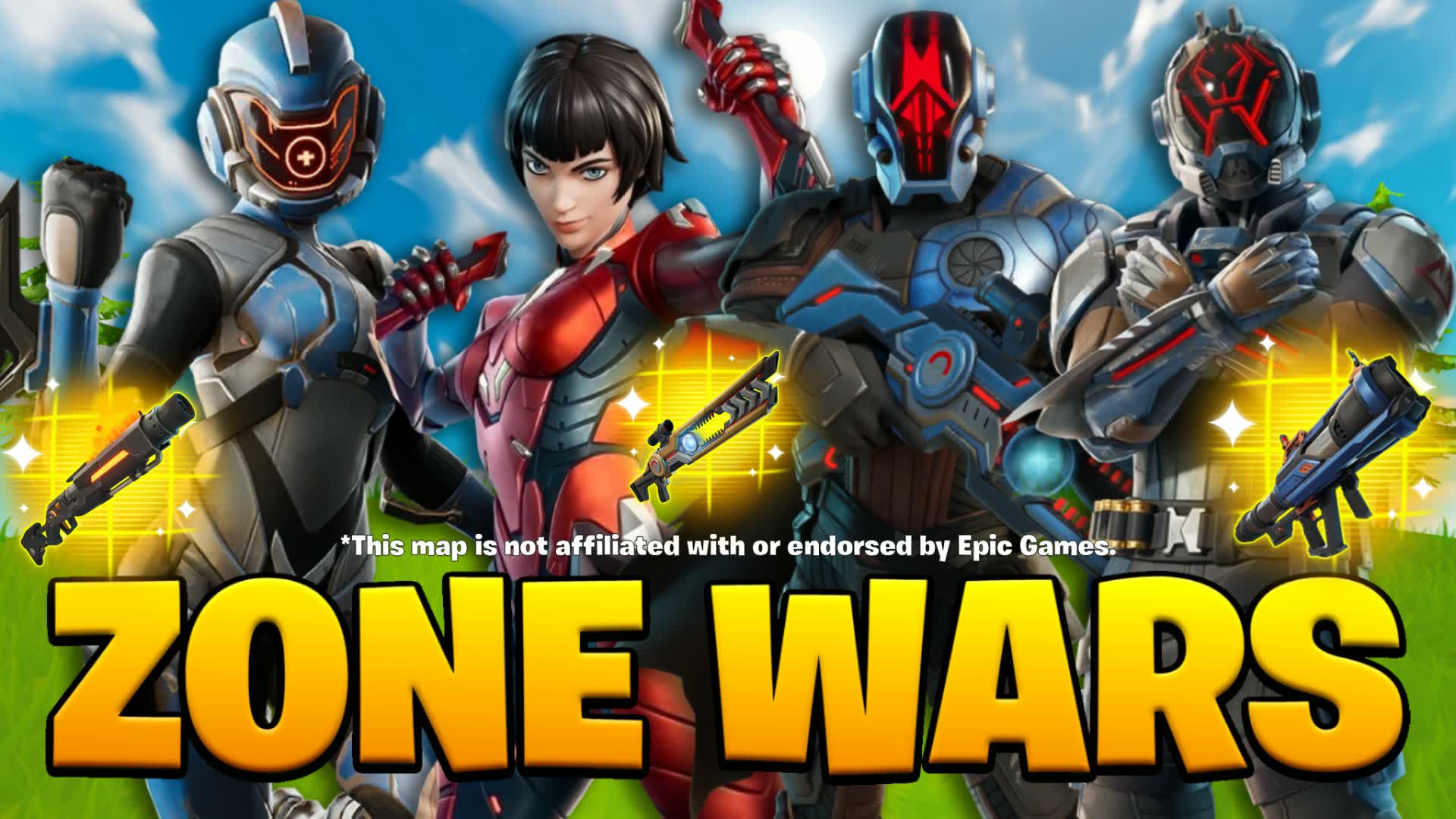 THE SEVEN ZONE WARS 5474-3484-0525 by smart-00001 - Fortnite Creative ...