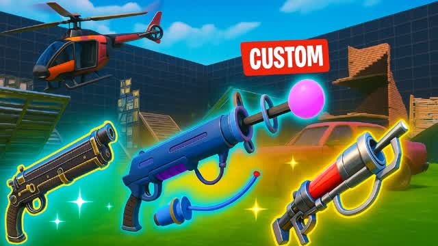 1v1 With Every Gun Custom Weapons !