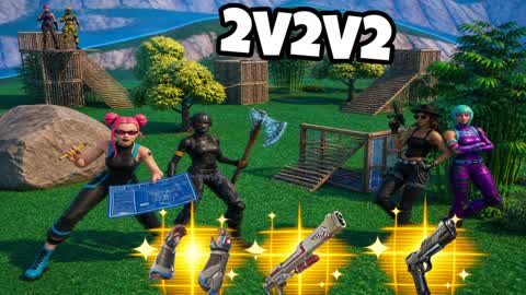 REALISTIC 2V2V2 ZONE WARS WLB