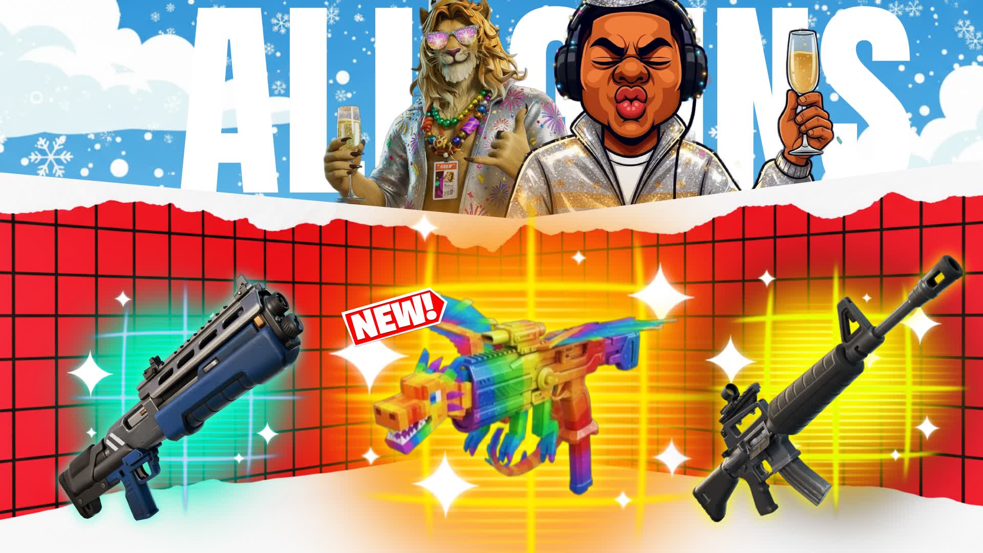 🎉 Christmas FFA 2026 - ALL GUNS & RIDES