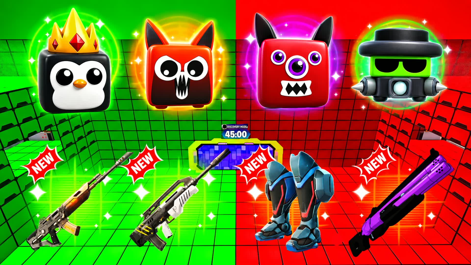 RED VS GREEN | NEW COMBAT