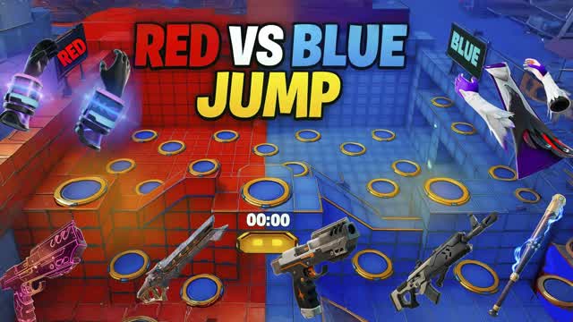 🔴 CRAZY JUMP RED vs BLUE SALTO LOCO 🔵