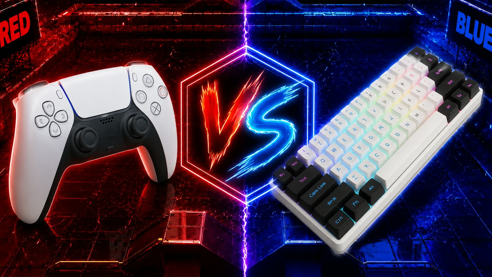 RED VS BLUE 🔵🔴ミニ・スモール