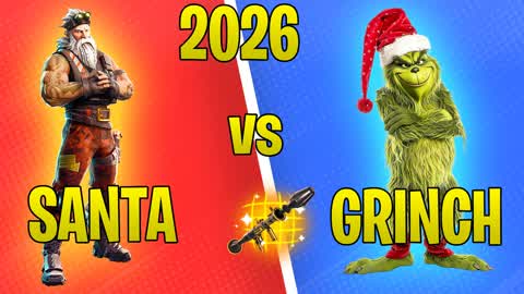 Santa VS Grinch RED VS BLUE 2026