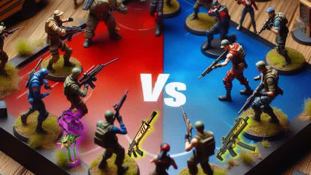 🔴 Red VS Blue🔵