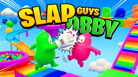 🖐️ SLAP GUYS OBBY 150 LVL