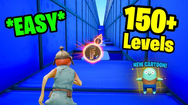 ⭐CARTOON PARKOUR 150+