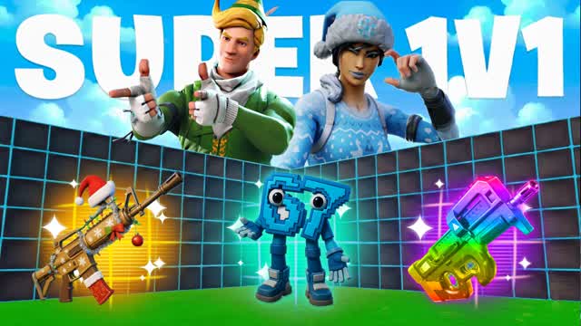 SUPER 1v1 FFA - TOY BOX EVERY GUNS 1v1