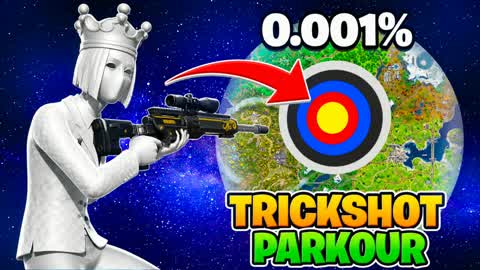 MEGA TRICKSHOT PARKOUR🎯100+LEVELS