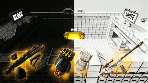 MEGA BLACK VS WHITE