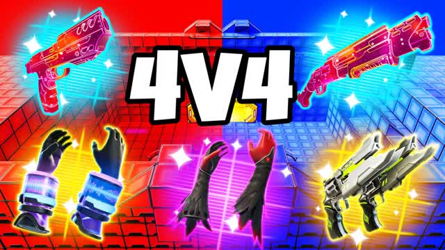 RED VS BLUE ANGRY 4V4🔴🔵