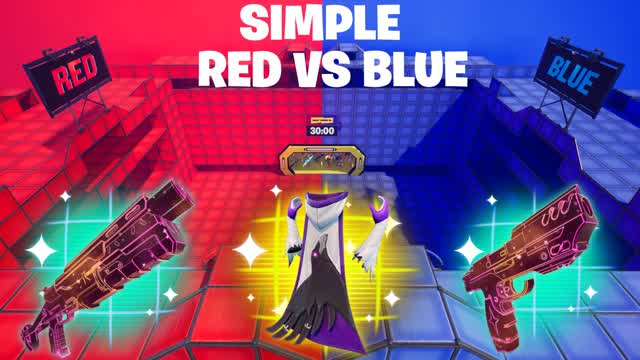 SIMPLE RED VS BLUE🔴🔵
