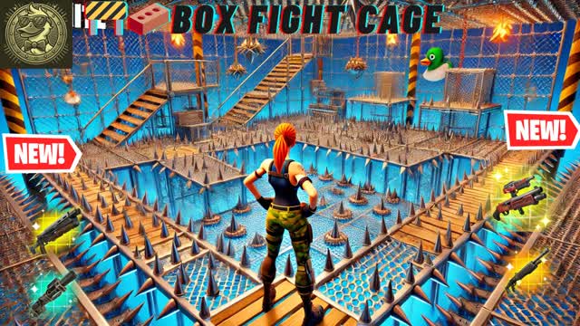 BOX FIGHT CAGE 🚧🧱